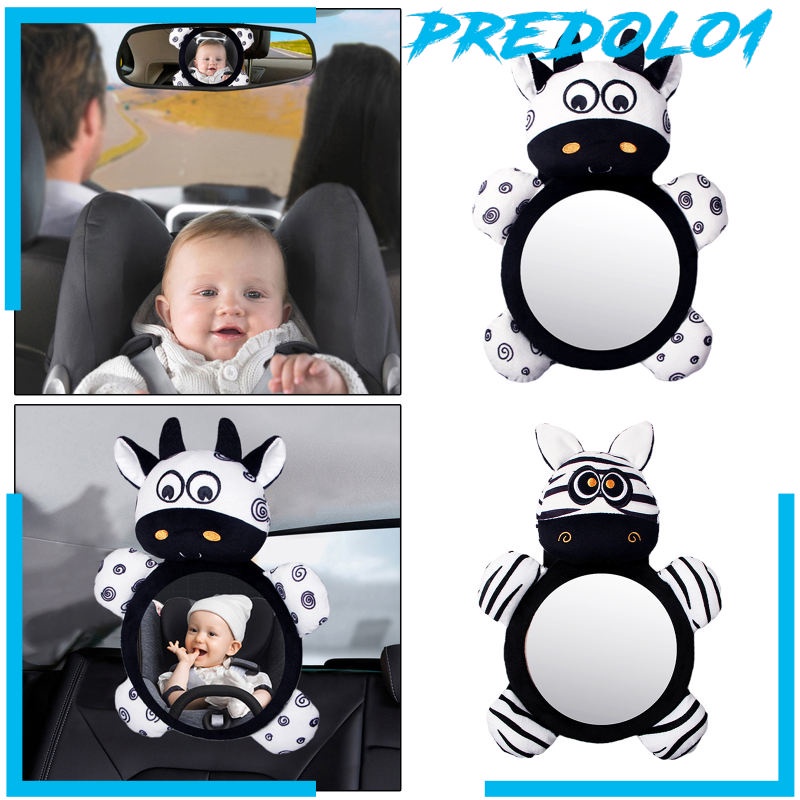 [PREDOLO1] Baby Car Mirror Car Seat Back View Mirror Reflector for Newborn Toddler Kids