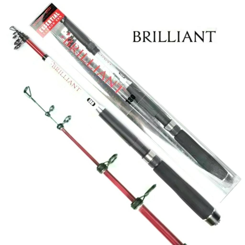 Joran Maguro BRILLIANT | Telescopic | Antena | Lentur