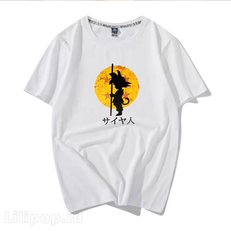 Lilipop Kaos Pria Goku Kinton GT Baju Distro Basic Tshirt Kasual