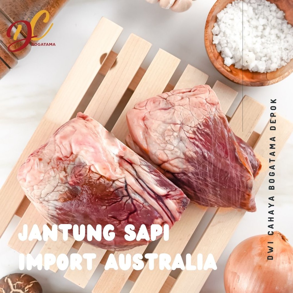 

Jantung Sapi Import Australia 1kg