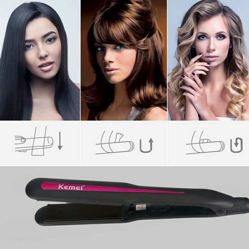 catok kemei km 9941 catok rambut kemei pelurus rambut