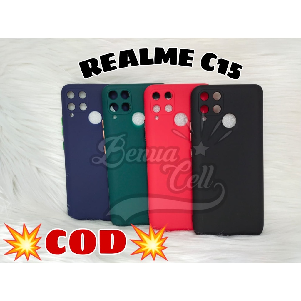 SOFTCASE MACARON REALME 8 4G -REALME C11 -REALME C15 // SOFTCASE MACARON PROTECTION KAMERA - BD