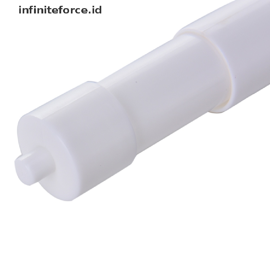 (Infiniteforce.Id) Holder Tisu Gulung Toilet Pengganti Bahan Plastik Warna Putih