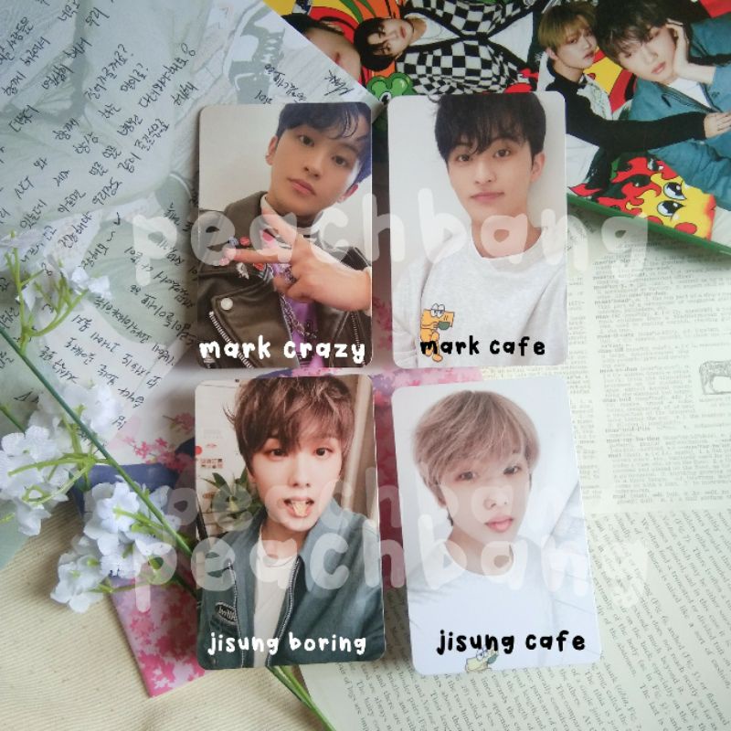 PC MARK JISUNG NCT DREAM HOT SAUCE CRAZY CAFE BORING