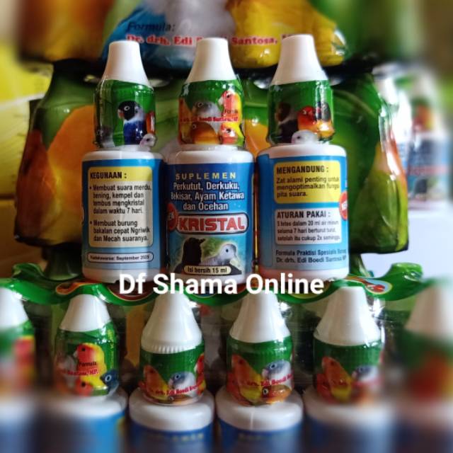 KRISTAL DR EDI VITAMIN BURUNG PITA SUARA BURUNG MURAI KRISTAL DR EDI VITAMIN BURUNG PITA SUARA BURUNG MURAI