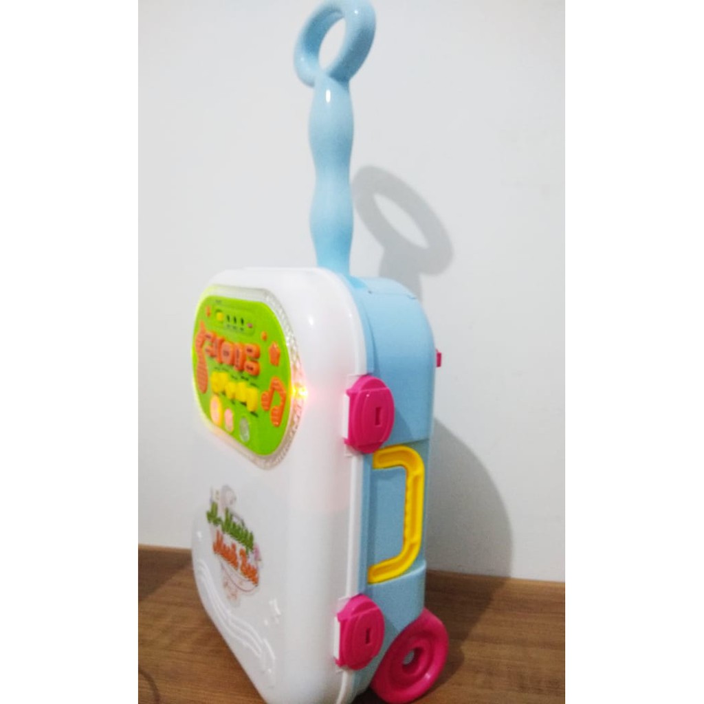 Mainan edukasi Anak Al-Musiqa Musik Box Doa / mainan Koper Mic karaoke muslim / koper muslim anak / musik anak sholeh / al musiqa / koper musik muslim