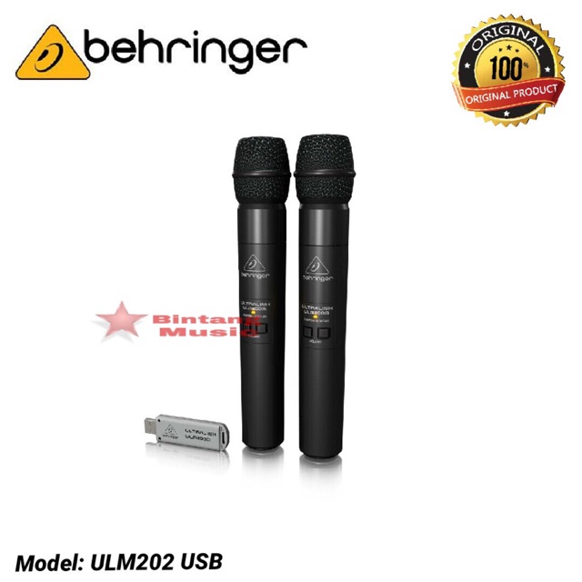 Mic Wireless Behringer ULM202 USB Original Behringer ULM202USB