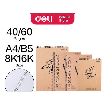 

Deli Buku Gambar Hard Cover Yellow 7697