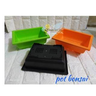  POT  BONSAI 01 NKT POT  KOTAK BONSAI CEPER WARNA  WARNI  