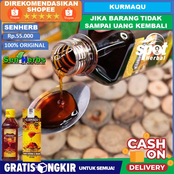 Obat Lemah Syahwat, Impotensi, Disfungsi Ereksi, Disfungsi Seksual, Ejakulasi Dini, Cepet Keluar, Cepet Loyo, Tidak Tahan Lama, Kurang Gairah, Terapi Syahwat Lemah - Dengan Herbal KurmaQu Sari Kurma Asli + Madu Murni 100% Original-4