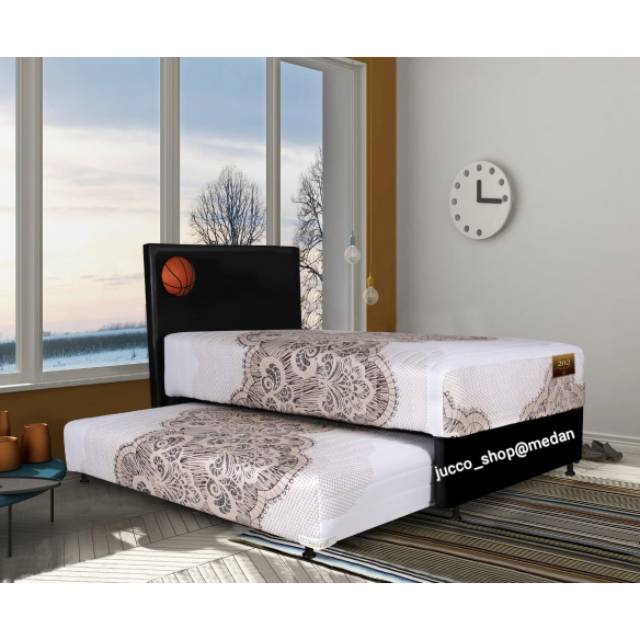Springbed Airland 202 Chiropedic - Bed Dorong Anak Airland 120x200 Fullset ORI - Medan