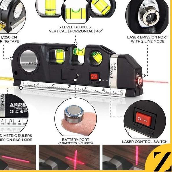 

⋆BEST SELLER Waterpass Laser Digital Level Measure Tape Aligner Ruler Level Pro3 NF4$