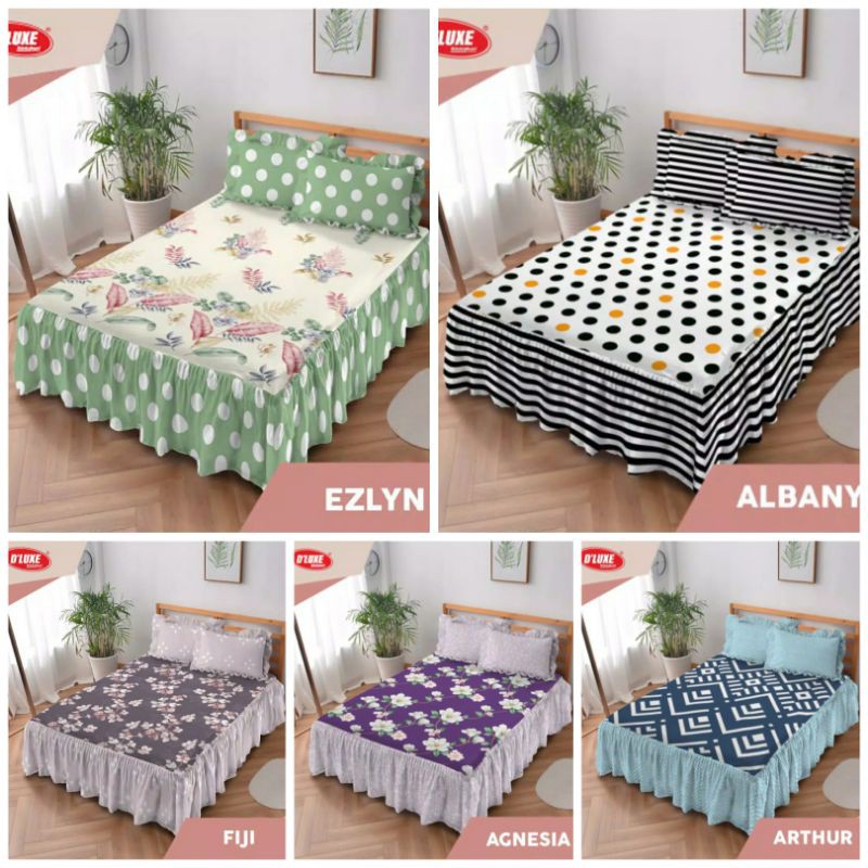 Sprei Kintakun Rumbai Ukuran 180x200
