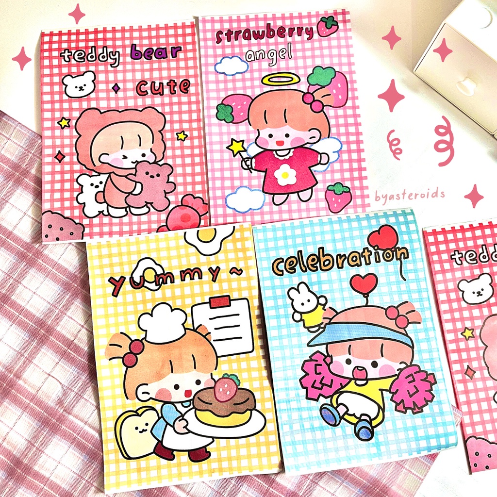 

(Per Lembar) Paper Bag Mailer Pouch Storage Birthday Packing Decoration Gift Character Lucu