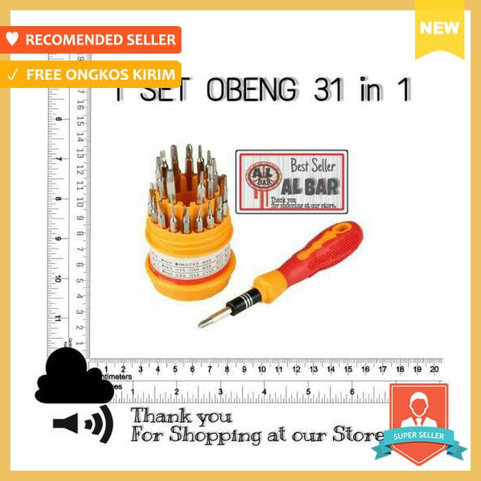 Jual SPARE PART HANDPHONE - OBENG SET FULLSET 31 IN 1 TOOL SERVICE ...