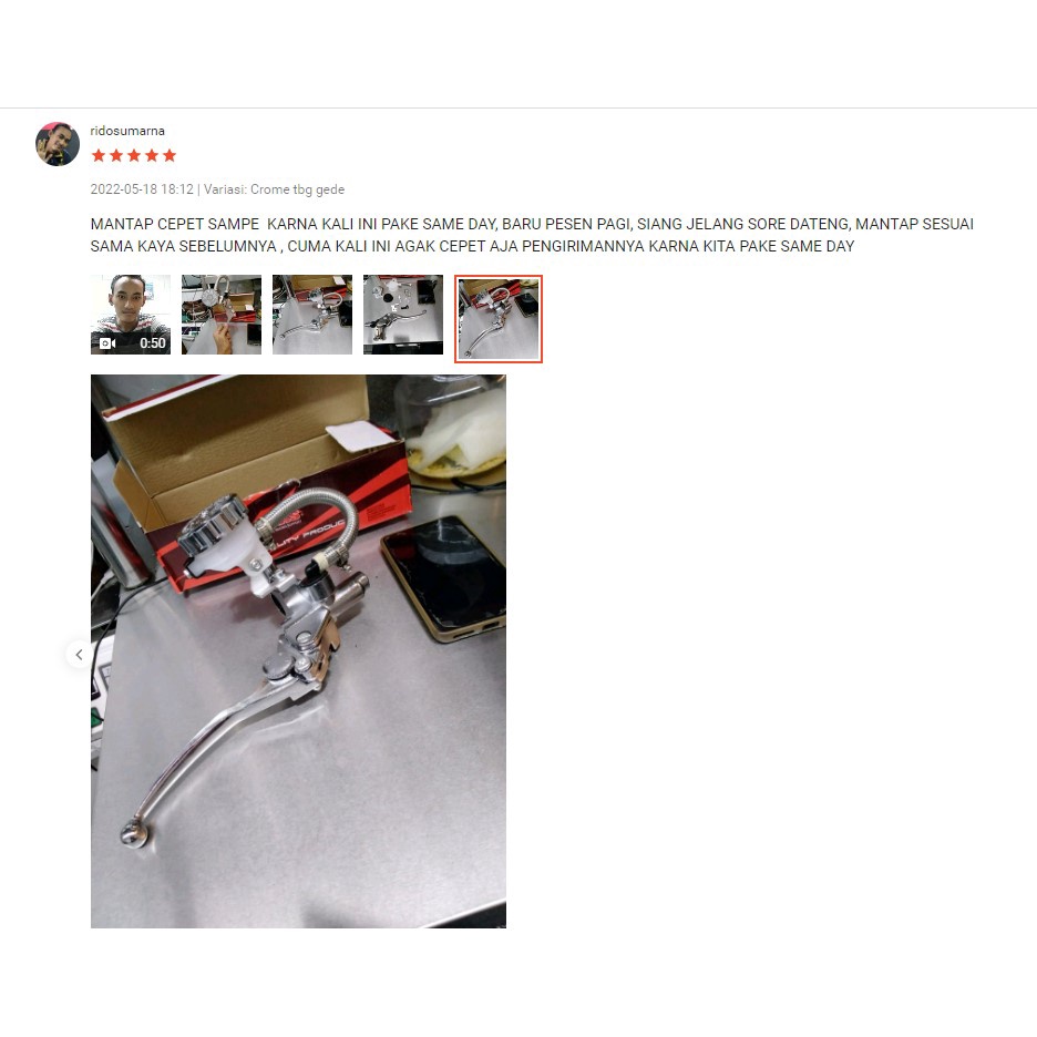 Master rem kanan variasi Brembo tabung cnc universal PCX nmax aerox Vixion ninja beat Mio dll