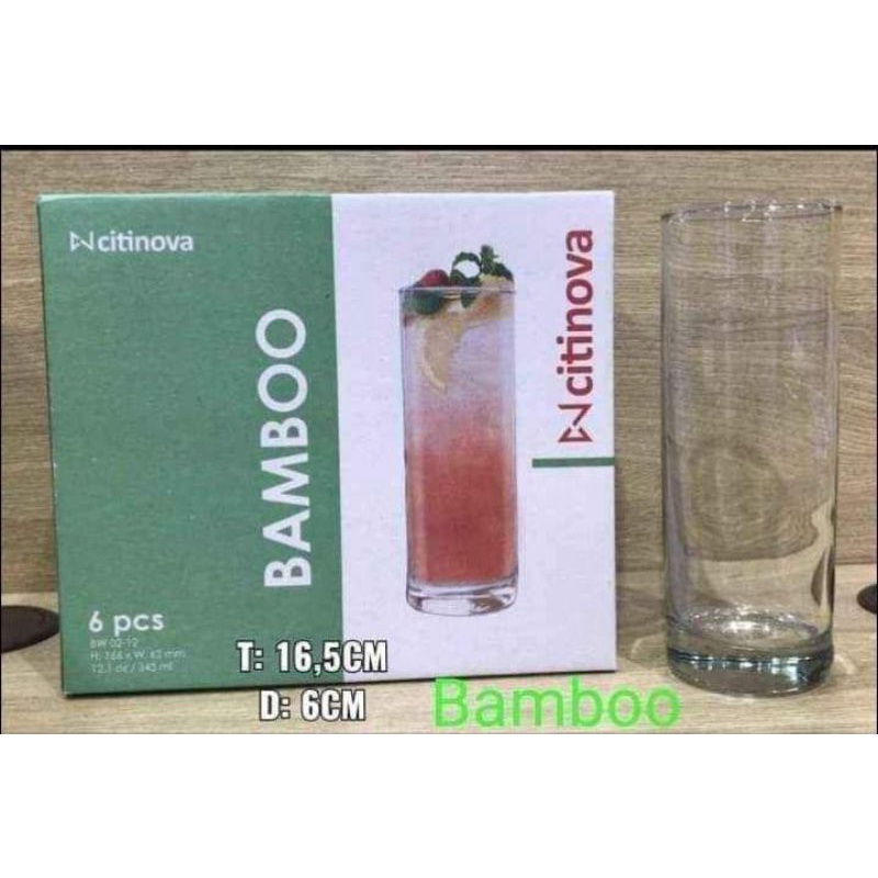 Gelas Bamboo (isi 6)