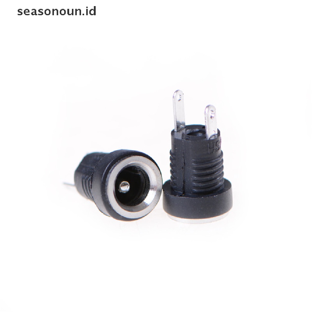 10pcs DC-022B Power Supply Jack Socket Female Panel Mount Connector 5.5x2.1mm
