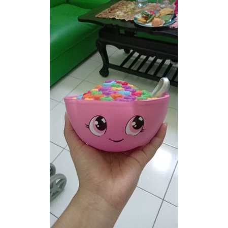 Silly Squishy Silly Squishies cereal bowl ORI skuishy licensed