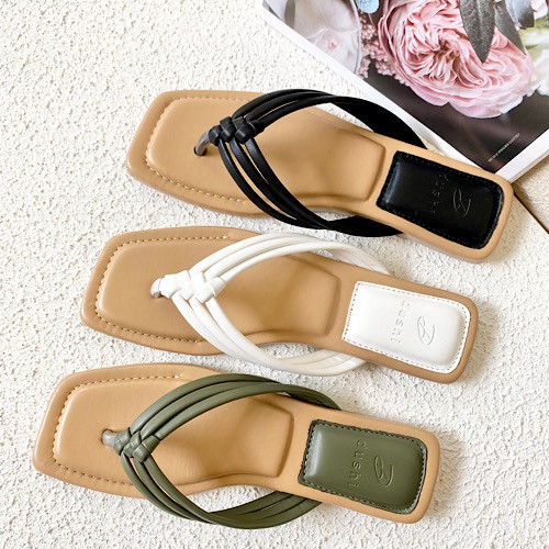 DUSHI Ivone flat - Sendal teplek wanita