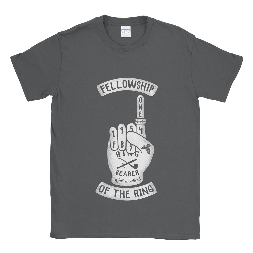 Baju Kaos Tshirt Lord Of The Rings Fellowship Of The Ring