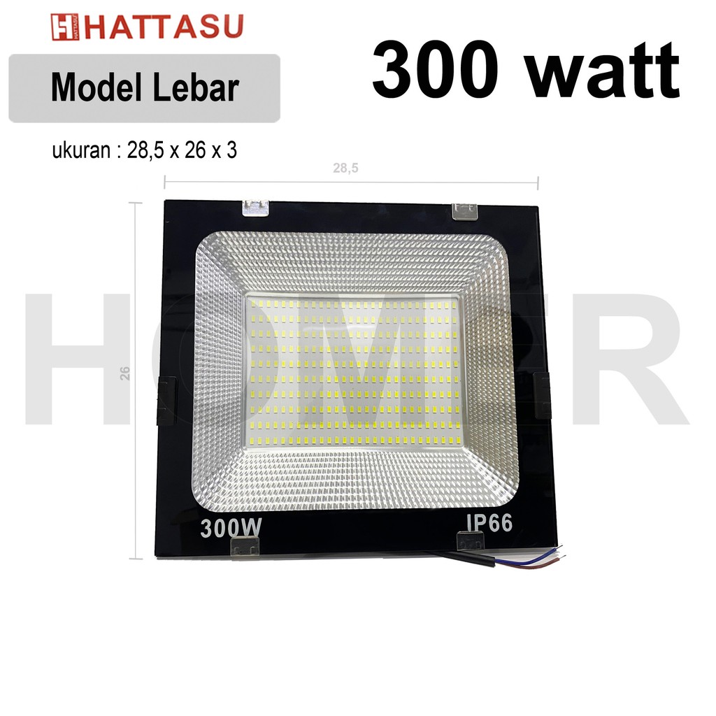 lampu led sorot / tembak / floodlight / outdoor / lapangan COB SMD super terang jarak jauh 300w 300 w 300 watt 300watt valescom valpro hattasu joson ip65 ip66 ip67