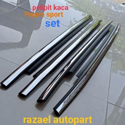 pelipit kaca Pajero sport weather strip Mitsubishi Pajero sport satu satu pc