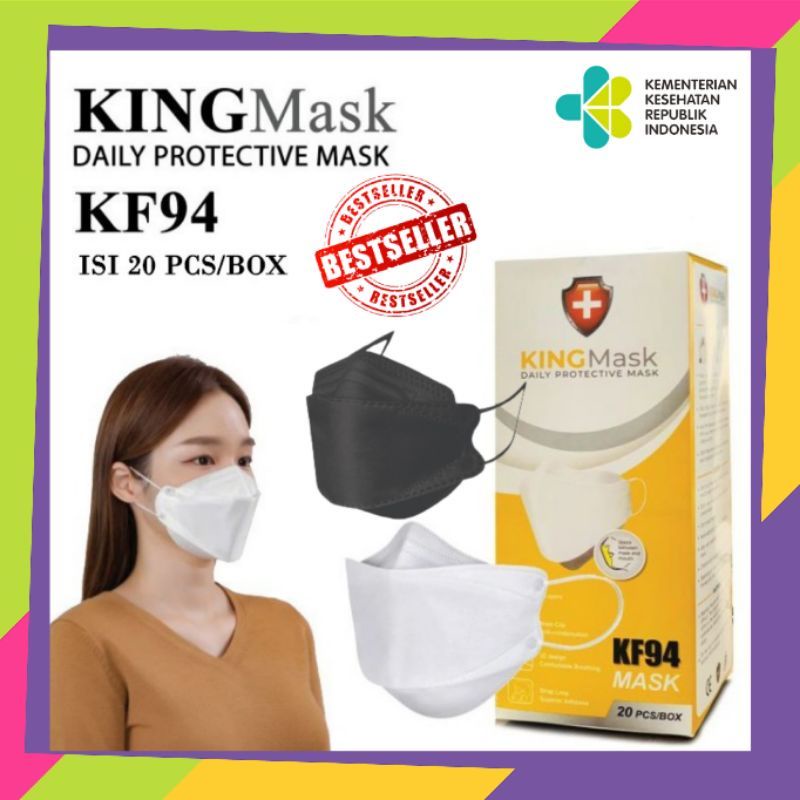 MASKER KING MASK KF94 4 PLY ISI 20 PCS