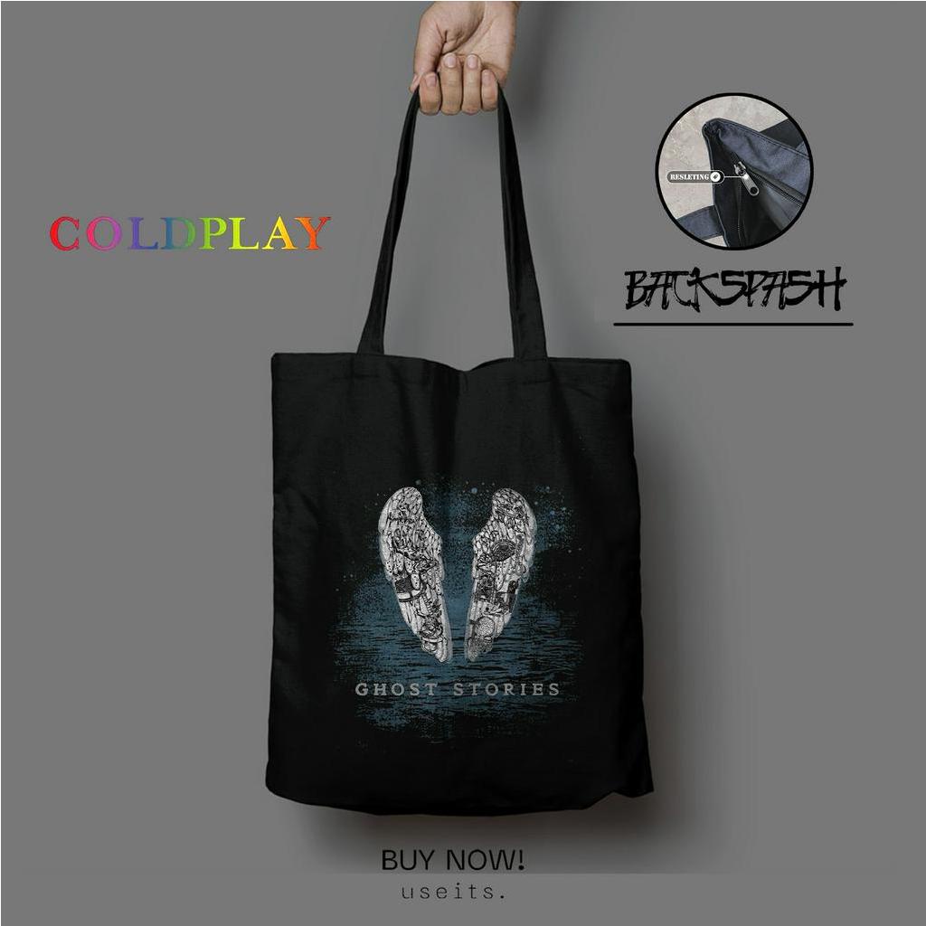 Totebag Tas Band Coldplay World Tour Pria Wanita - COLDPLAY MERCHANDISE