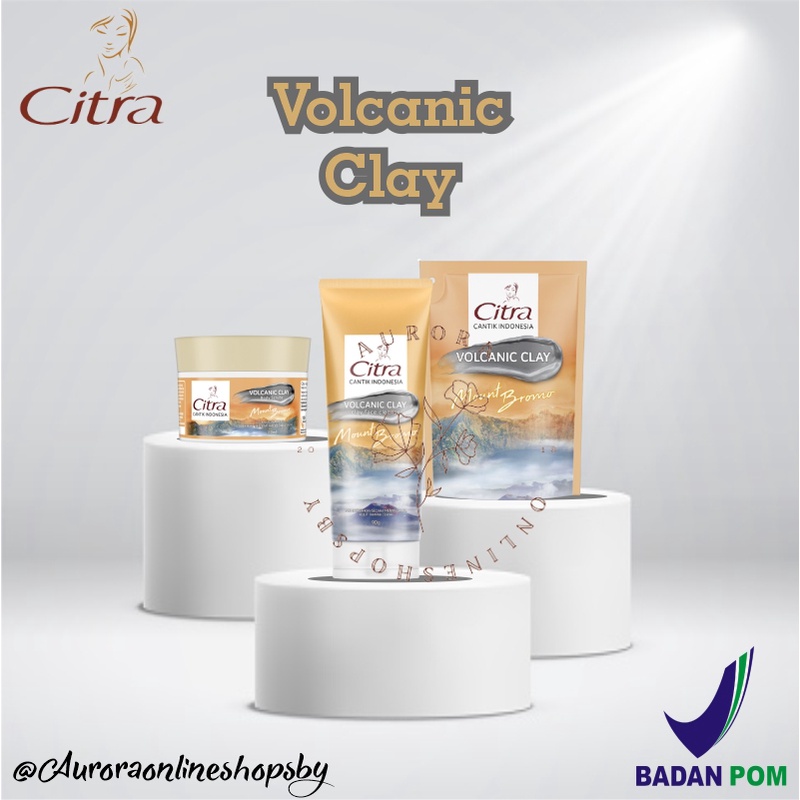 Citra Volcanic Clay (Body Wash +Body Scrub +Cleanser)