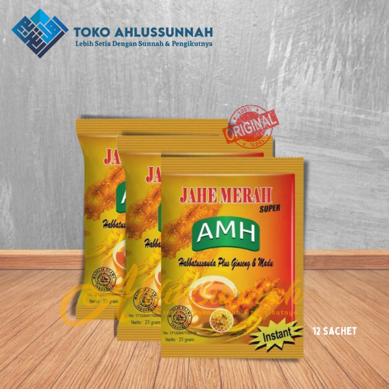 

Jahe merah AMH herbal (12Sachet)