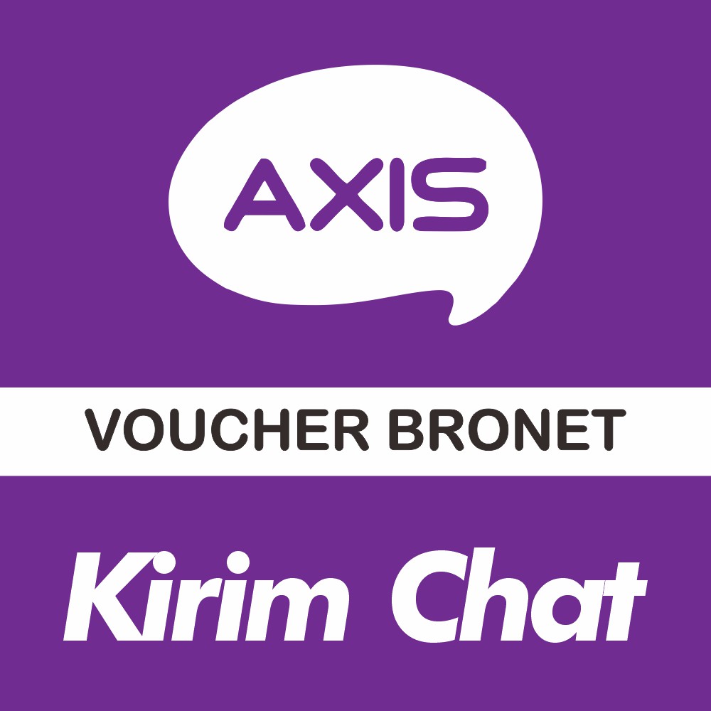 Voucher Axis Aigo Kuota Data Bronet Bulanan 30 hari (Kirim via Chat)