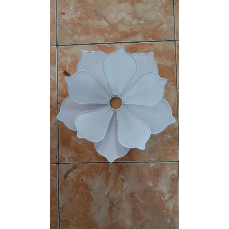 Jual Kap lampu bunga teratai / kelopak dekorasi / kap lampu dekorasi