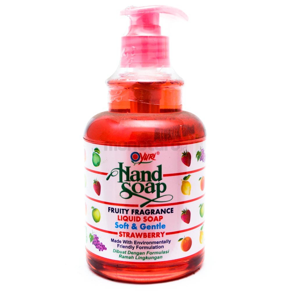 Yuri Hand Soap 410Ml Botol Dan 375Ml Refill (Khusus Gojek Surabaya)/ Toko Makmur Online