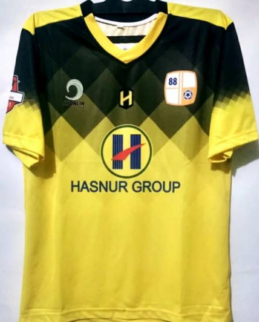 Jersey Barito Putera Home 2019 Liga 1 Shopee Kuning Printing Lokal