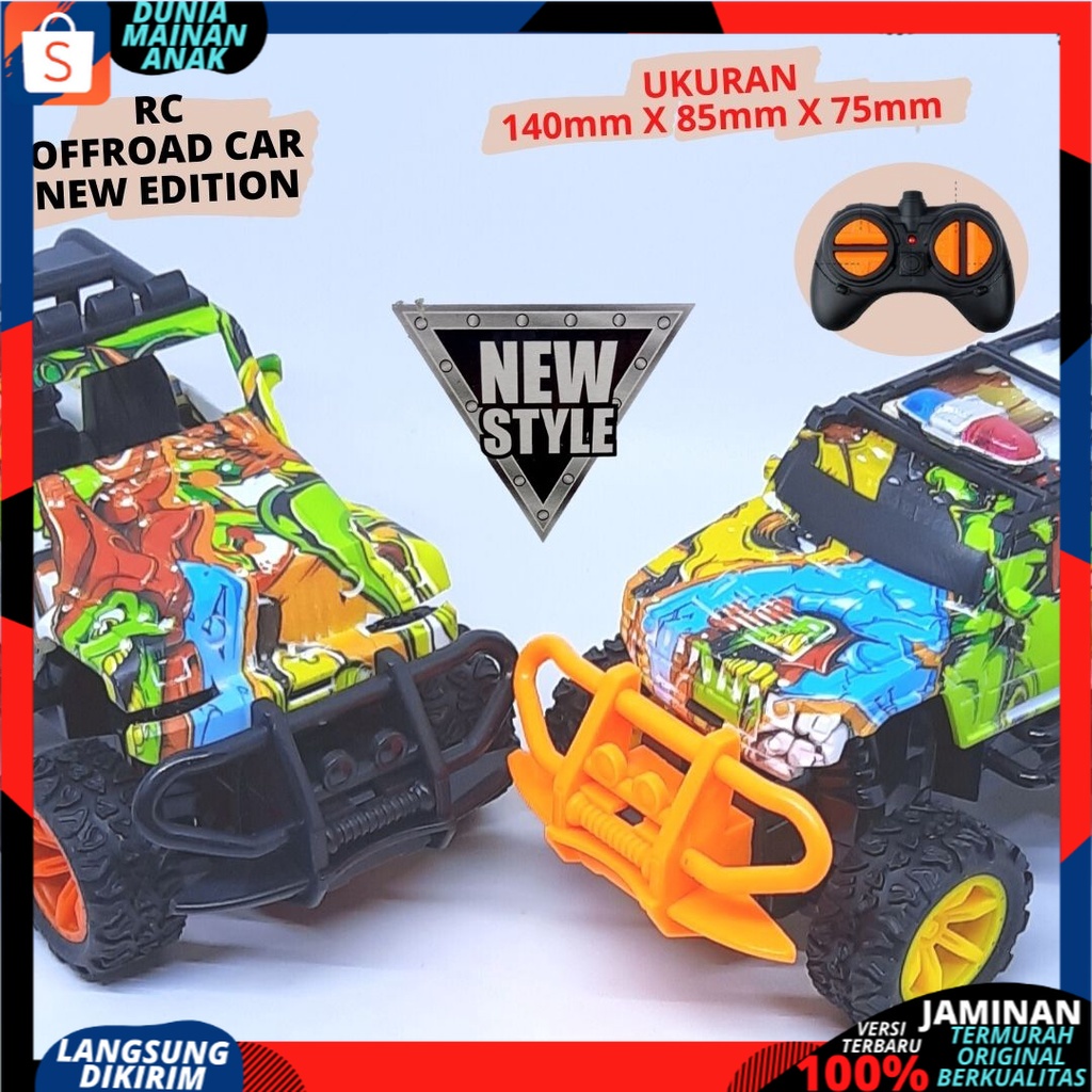 Mobil Remote Control Offroad Mini CAr Model Unik Rc Car Jeep Suv Mainan Anak Laki laki