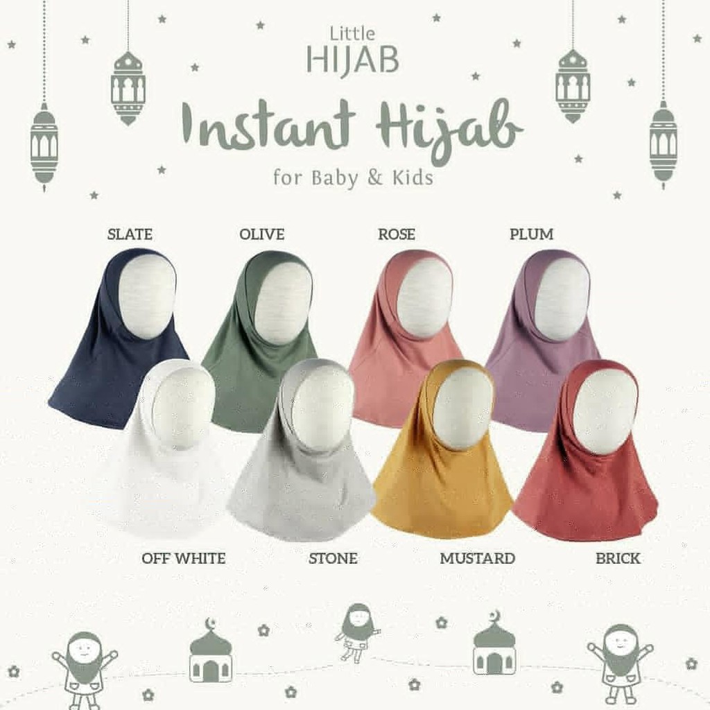 Little Palmerhaus Instant Hijab | Hijab Anak