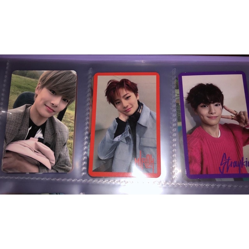 PC PHOTOCARD STRAY KIDS SKZ MIROH YELLOW WOOD I.N