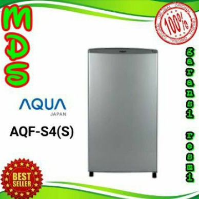 Freezer AQUA JAPAN AQF - S4 (S) 4-5 RAK lemari es pembeku es batu kulkas