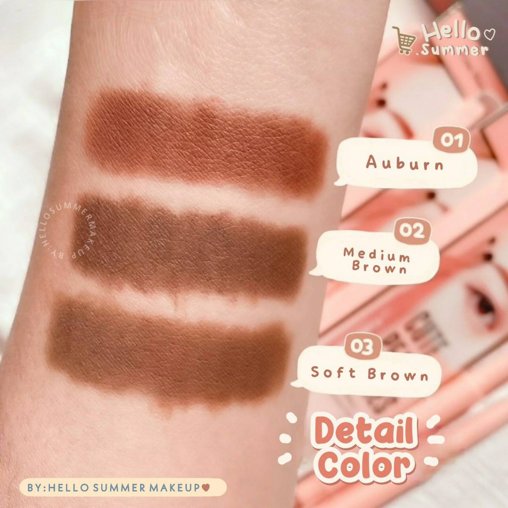 [ORI THAILAND] KBEAUTY - Cute Eyebrow Pencil / Pensil Alis  (DUPE ETUDE HOUSE DRWAING EYEBROW)