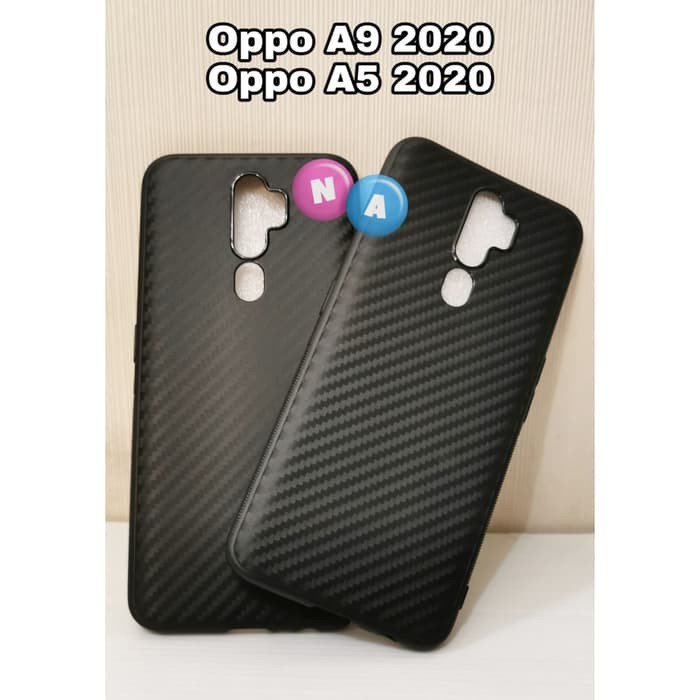 NA - Case Carbon Oppo A9 2020 - Softcase Carbon Oppo A9 2020