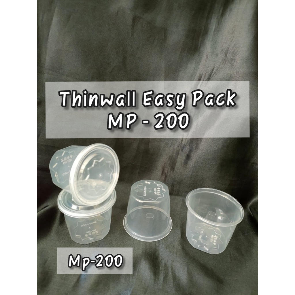 Thinwall Easy Pack MP - 200 / Thinwall 200 ml ISI -+ 25 PCS