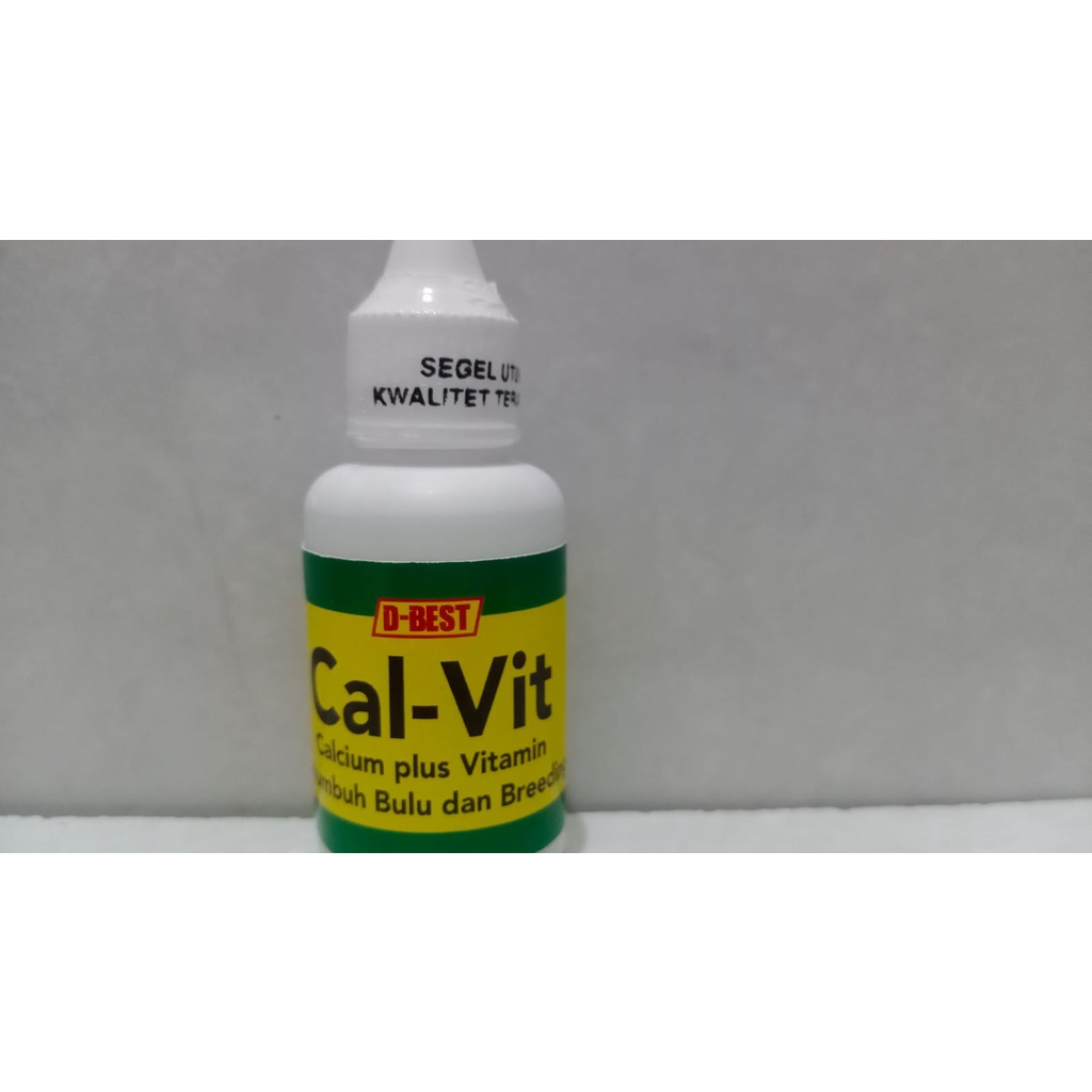 CAL-VIT CALVIT UKURAN 20ML BUKAN YANG 10ML VITAMIN calsimax untuk pertumbuhan burung dan breeding mu