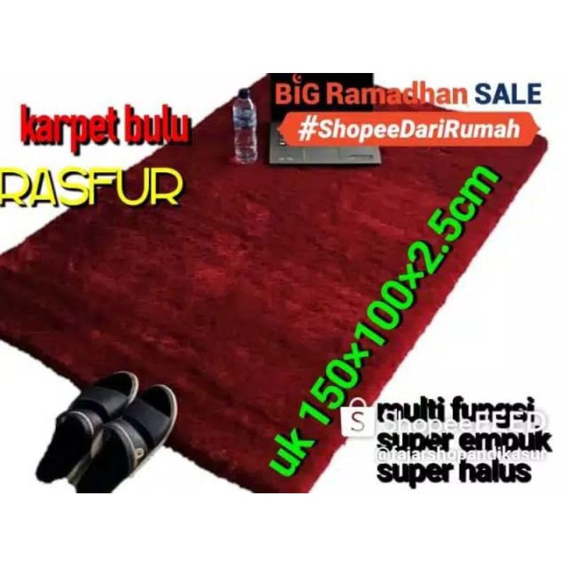 karpet buku rafsur karakter karpet lipat