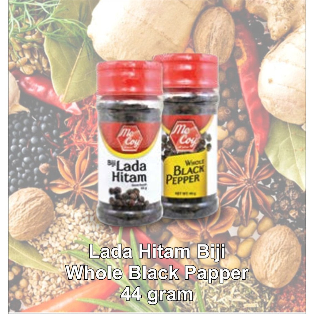 Lada Hitam Biji / Butir 44gram MC COY PRODUCT