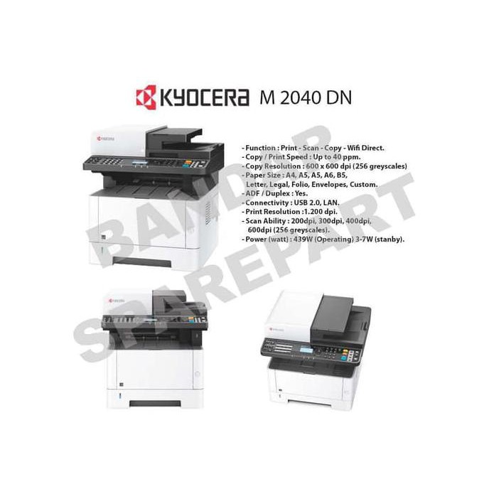 Ready Stock] Mesin Kyocera M2040Dn M2040Dn M-2040 Dn