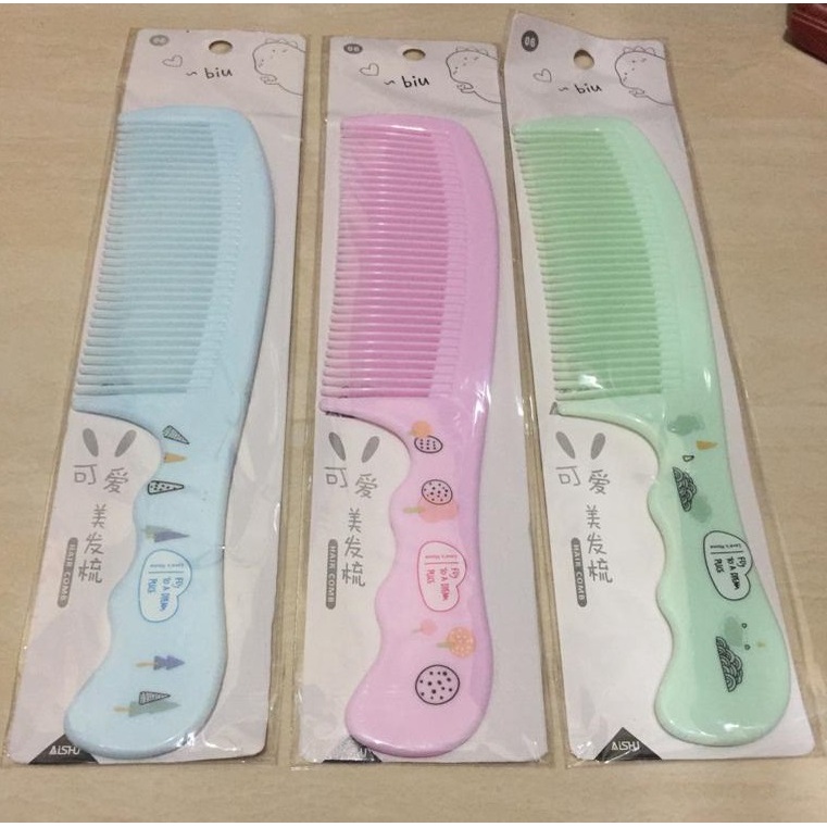 SISIR FANCY CUTE KARAKTER JUMBO - SISIR GAGANG 21cm