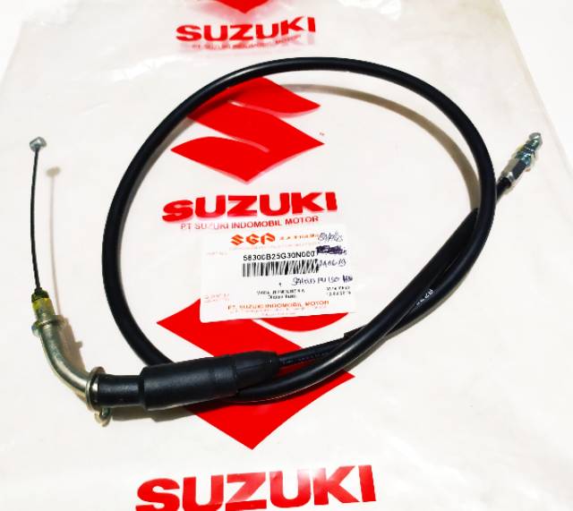 Kabel gas satria fu 150 new produk original suzuki sgp 100%