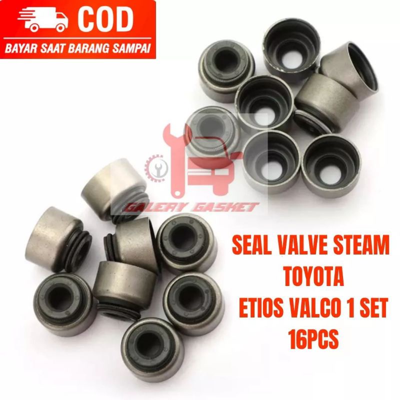 SEAL TUTUP KLEP TOYOTA ETIOS VALCO SEAL VALVE STEAM ETIOS VALCO SEAL TOPI KLEP ETIOS VALCO SEAL VALV