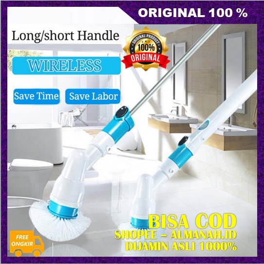 [BISA COD] Sikat Elektrik Serbaguna Sikat Elektrik WC ASLI